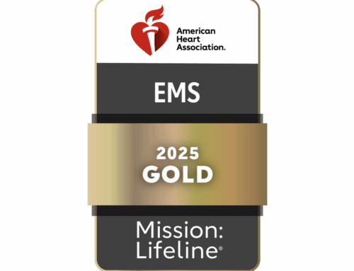 Medshore Ambulance Nationally Recognized by American Heart Association with Mission: Lifeline® EMS Gold Achievement Award